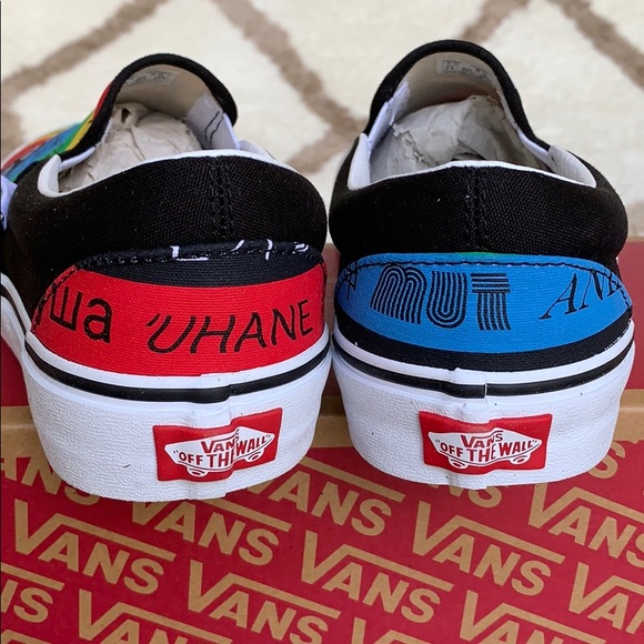 ••VANS CLASSIC SLIP-ON VANS SPIRIT MULTI/TRWHT WMN - Picture 9 of 16